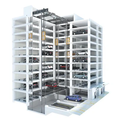 कैबिनेट प्रकार स्वचालित पार्किंग प्रणाली