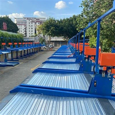 मोटर दो-पोस्ट पार्किंग लिफ्ट को चलाती है